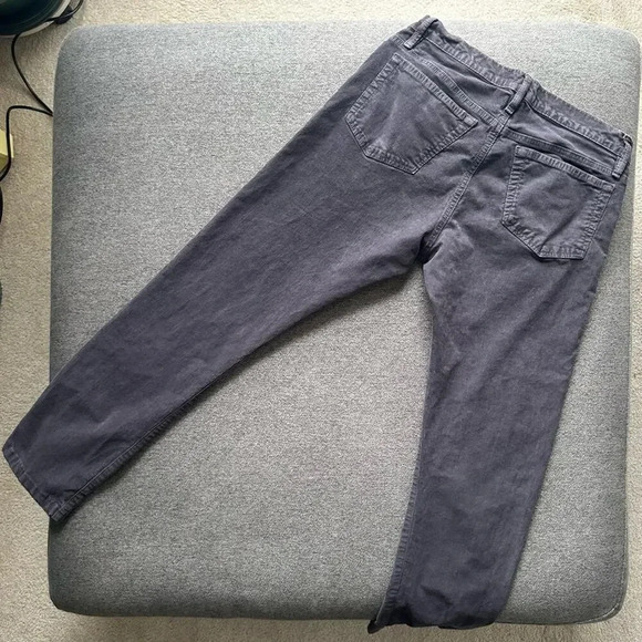 FRAME DENIM Men’s L’Homme Corduroy Slim Savile Grey Jeans Size 30 - Picture 4 of 7